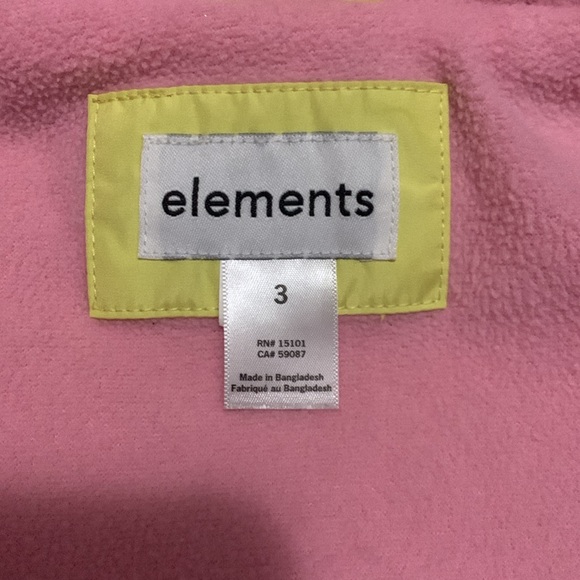 Rain jacket for girls! Size 3 in excellent used condition. - Picture 4 of 7